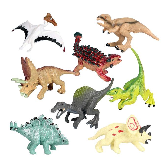 Children Dinosaur Figure Toys Activity Play Educational Toy Collection