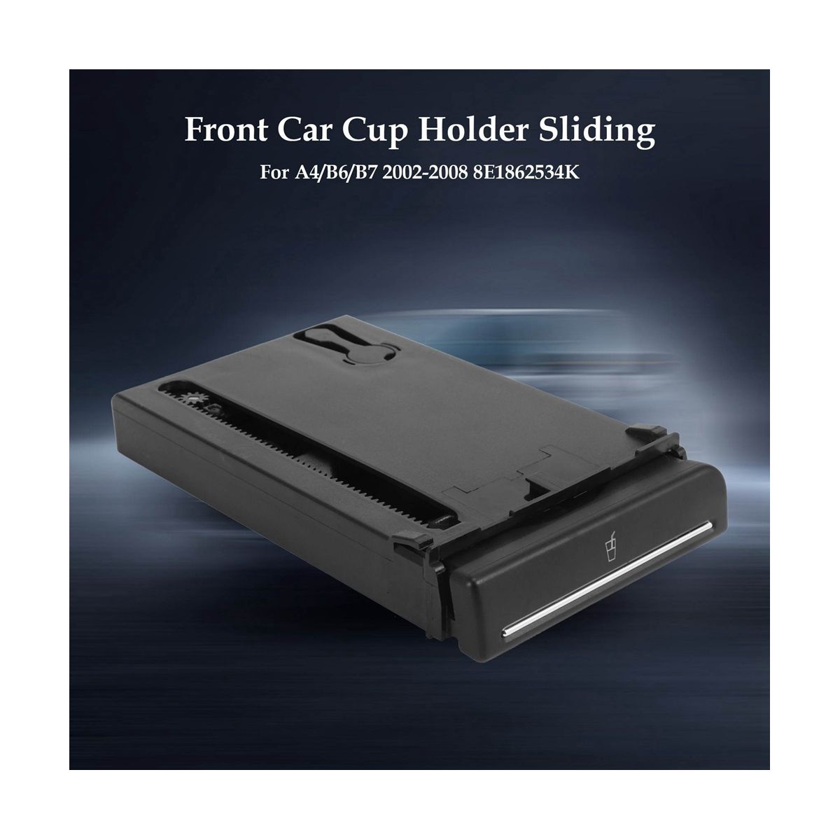 8E1862534K Front Dash Cup Holder Cup Holder Cup Holder Drink Car for A4B6B7 2002-2008