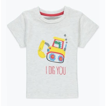 Unisex Dinosaur Digger T-shirt