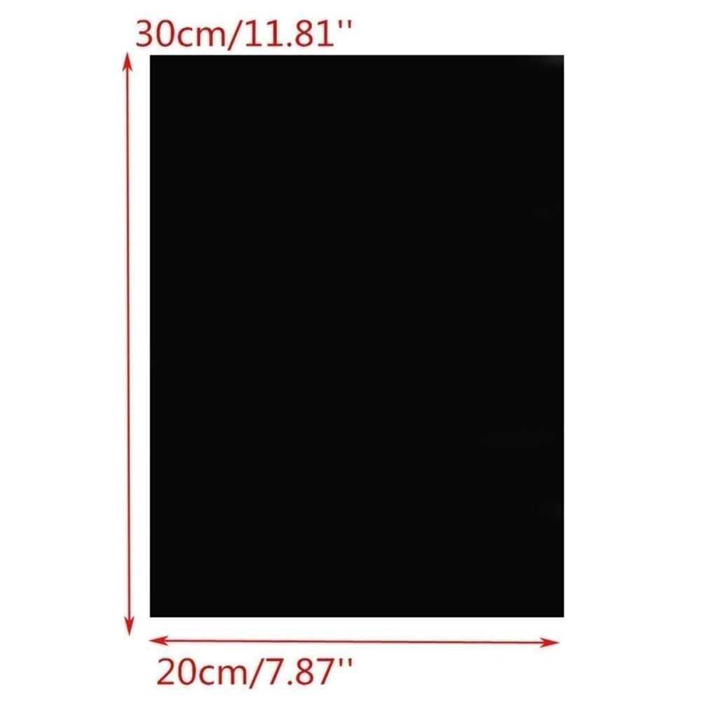 8pcs Black A4 Paper Chalkboard Wall Sticker Removable Blackboard Home Decal