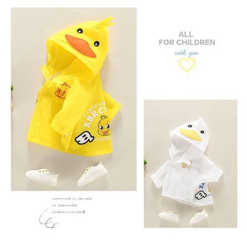 Breathable Thin UV-proof Children Sun-protective Clothing For Girls
