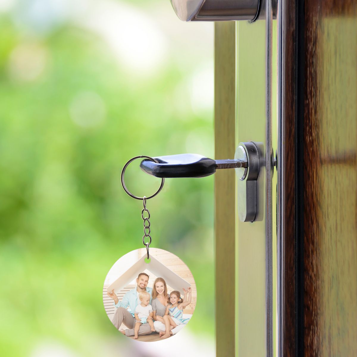 50PCS Acrylic Keychain Blanks Ornaments For Vinyl