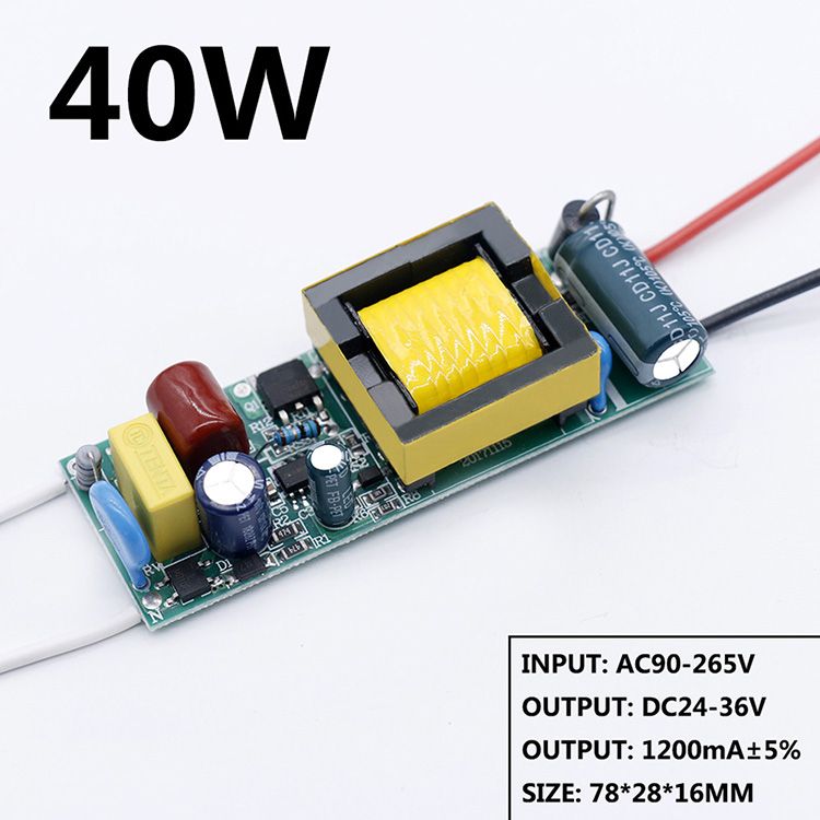LED Driver 20W 30W 40W 50W DC24-36V Power Supply Constant