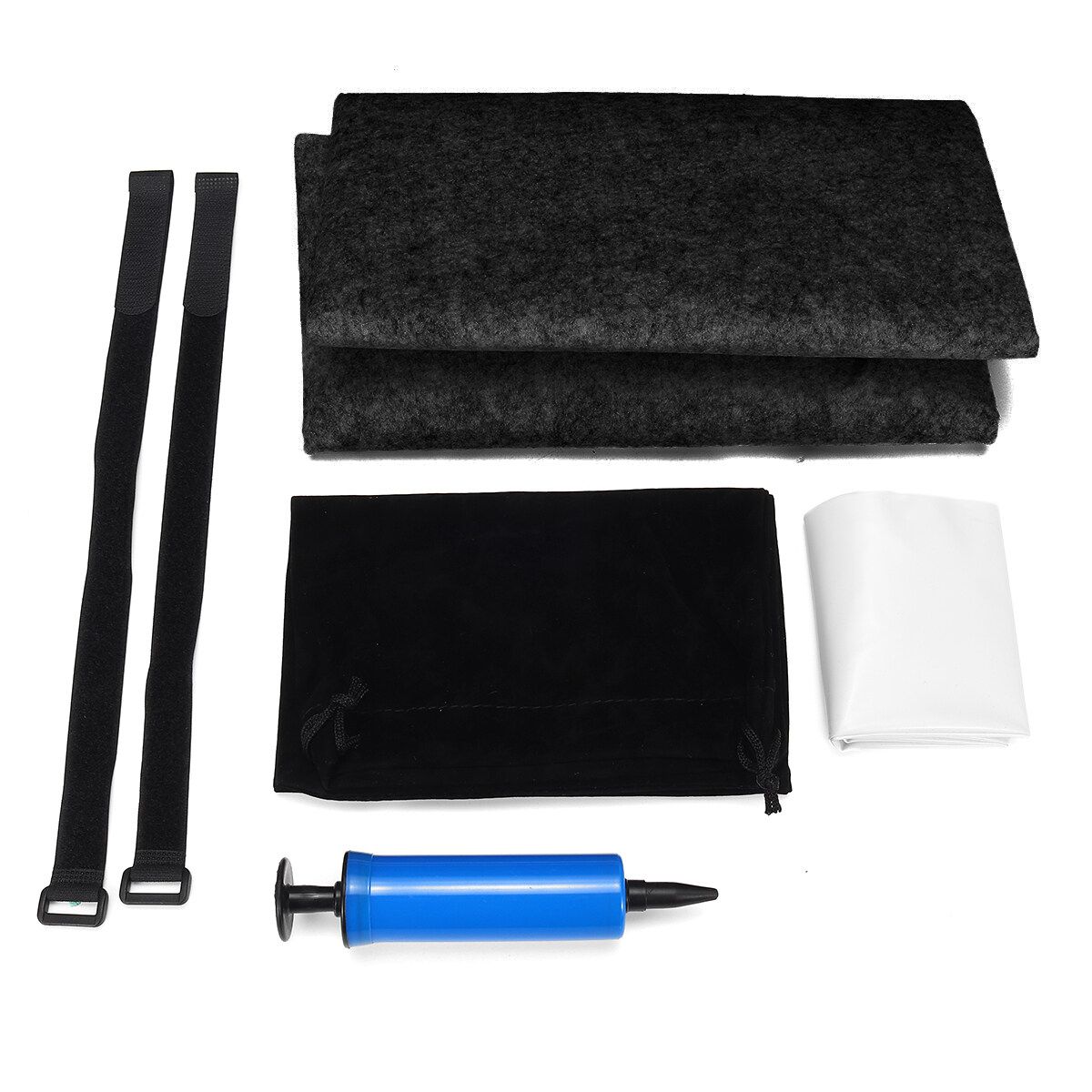 Roll Up Felt Puzzle Mat For Storage & Safety Protection Jigsaw Puzzle 66*118 CM Black