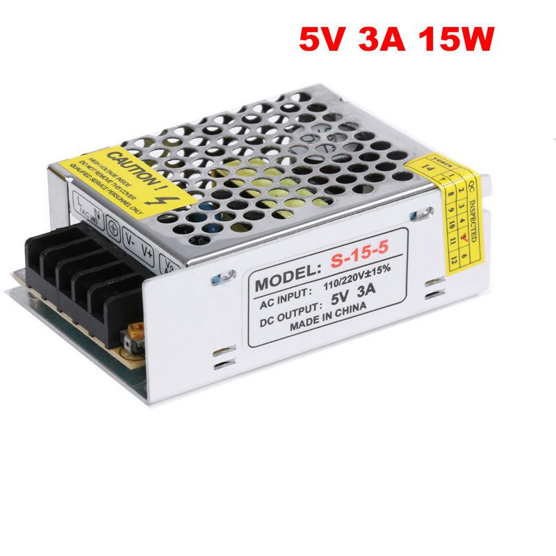 5V 15W Driver Led Power Supply Transformador 5v LED