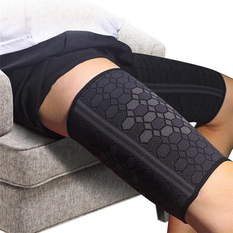 1pc Thigh Supports Compression Quad Hamstring Upper Leg Brace for Sports