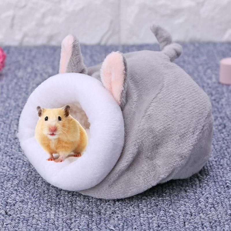 Pet Mouse Guinea Pig Bed Pet Sleeping House Warm Hamster
