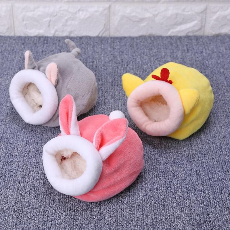 Pet Mouse Guinea Pig Bed Pet Sleeping House Warm Hamster