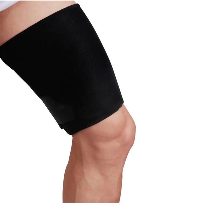 Thigh Compression Sleeve Support Pulled Hamstring Strain Injury Thigh Wrap Brace