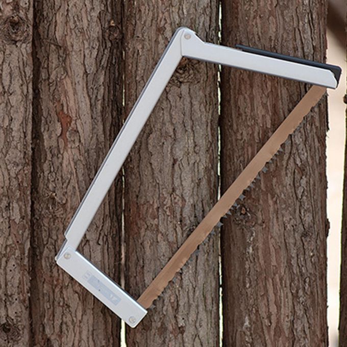 Portable Assembled Hand  Handsaws Survival  Pruning Tree Silver