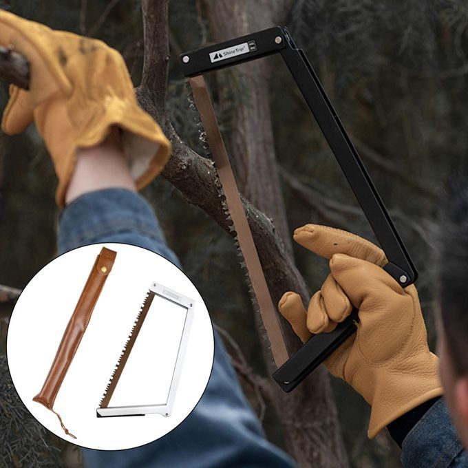 Portable Assembled Hand  Handsaws Survival  Pruning Tree Silver