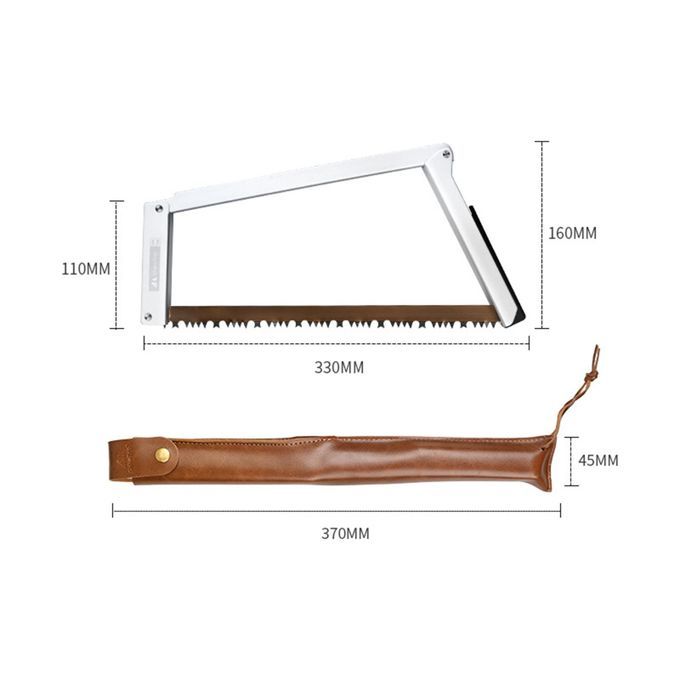 Portable Assembled Hand  Handsaws Survival  Pruning Tree Silver