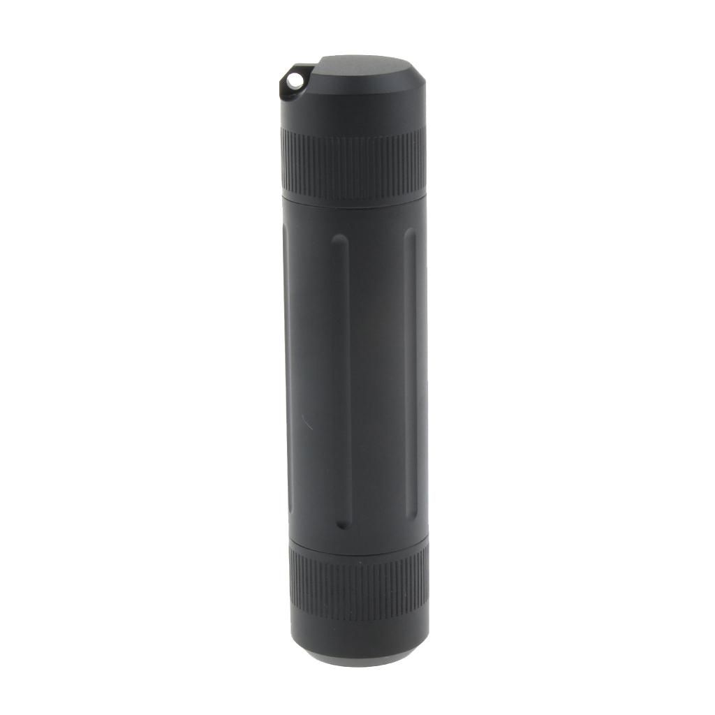 Outdoor Survival Aluminium Case Waterproof  Sealed Bottle