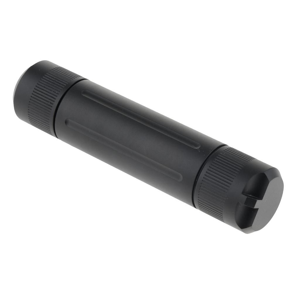 Outdoor Survival Aluminium Case Waterproof  Sealed Bottle