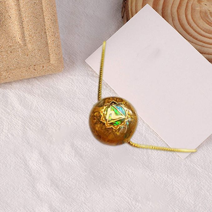 7 Chakra Necklace Protection High Quality Stress Relief For Yellow