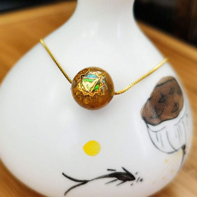 7 Chakra Necklace Protection High Quality Stress Relief For Yellow