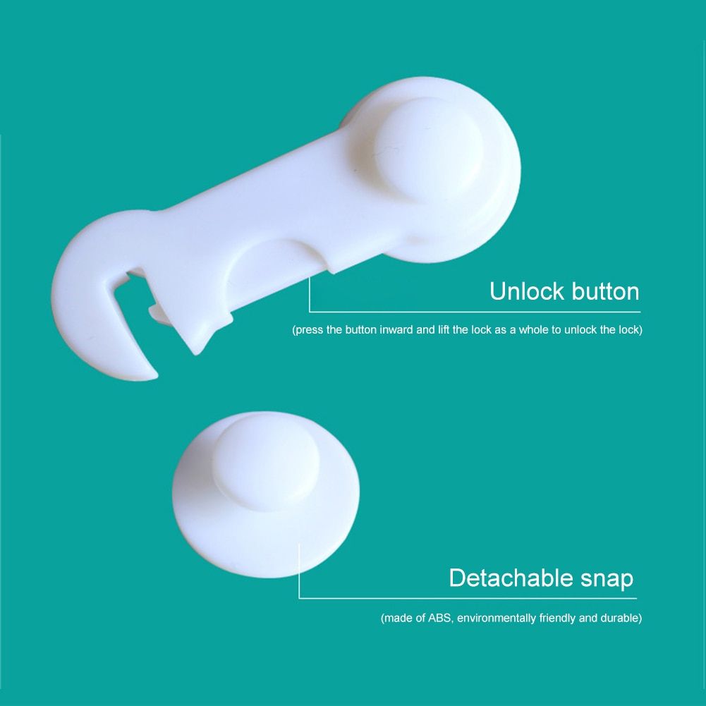 Baby Drawer Lock Kids Security Protector Lightweight Parts Little Child Accessories For Refrigerator Window Closet Wardrobe