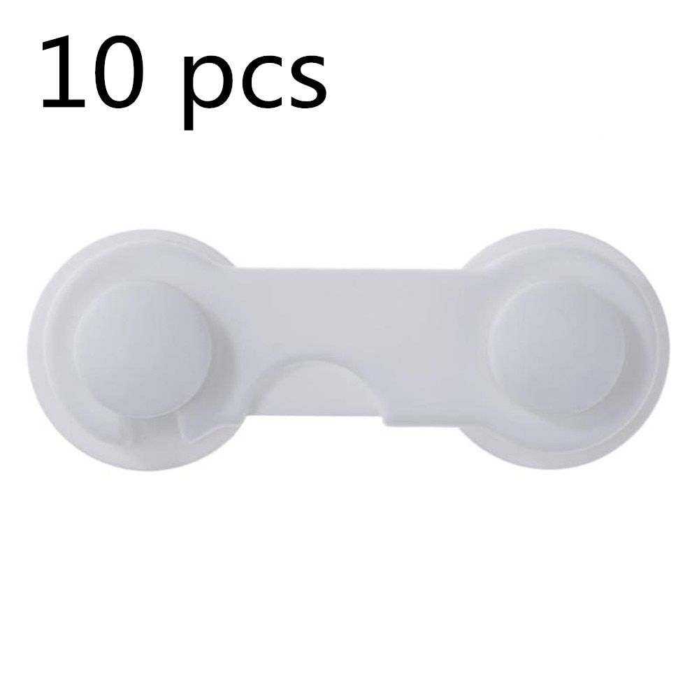 1/5/10pcs Baby Lock Multi-function Proof Cabinet Drawer Fridge Cupboard Door Safety Protector Latches Invisible Buckle Closet
