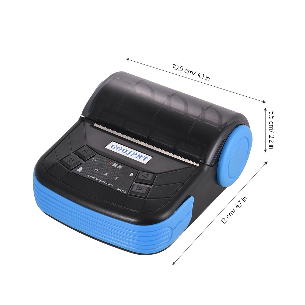 MTP-3 80mm BT Thermal Printer Portable Lightweight