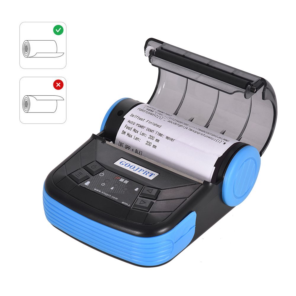 MTP-3 80mm BT Thermal Printer Portable Lightweight