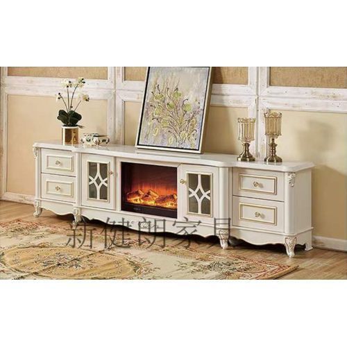New TV Stand With Drawers And Fire Flame Lights-TMT