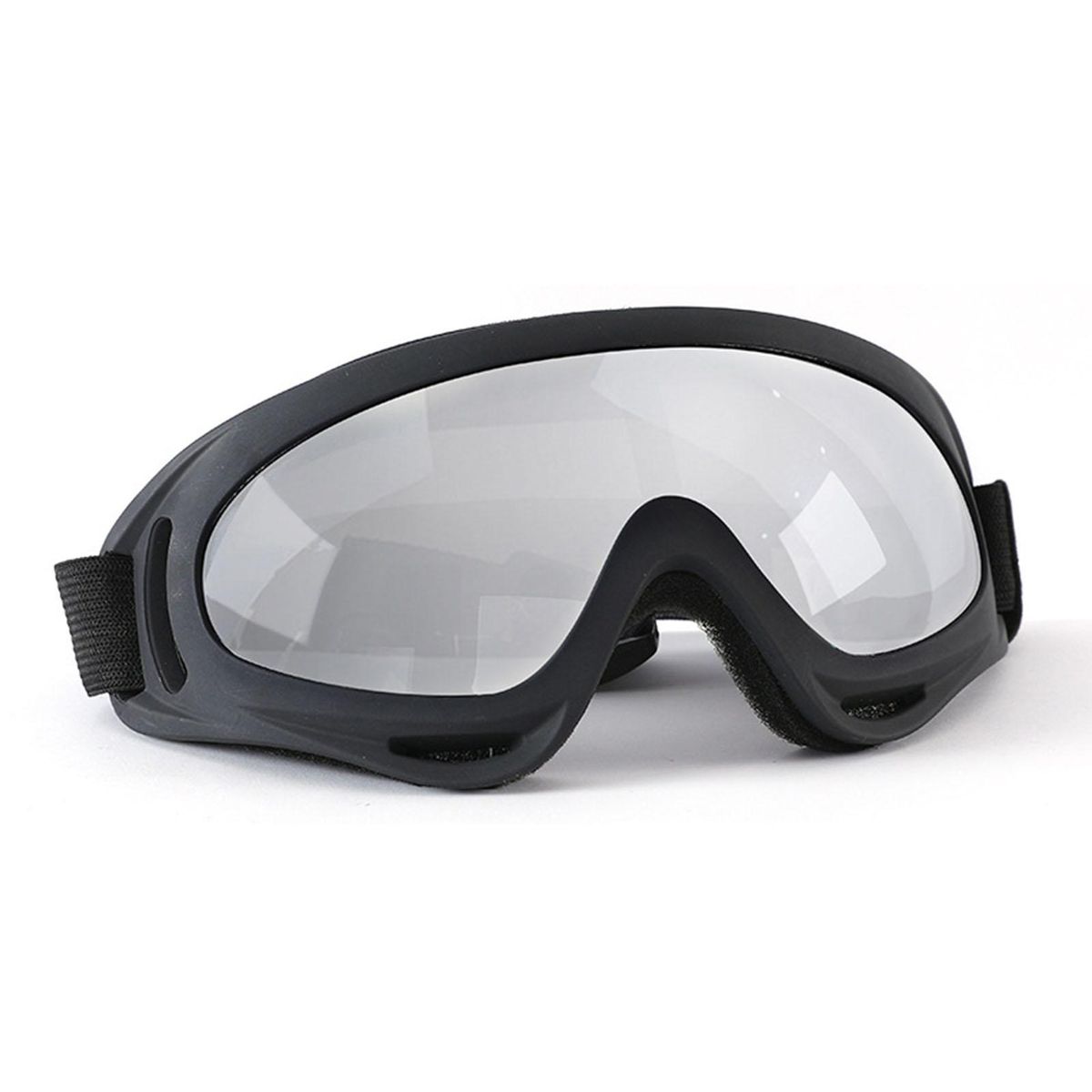 Dustproof Dog Goggles Petsafe Pupshield Adjustable Uv Dog for Small Silver