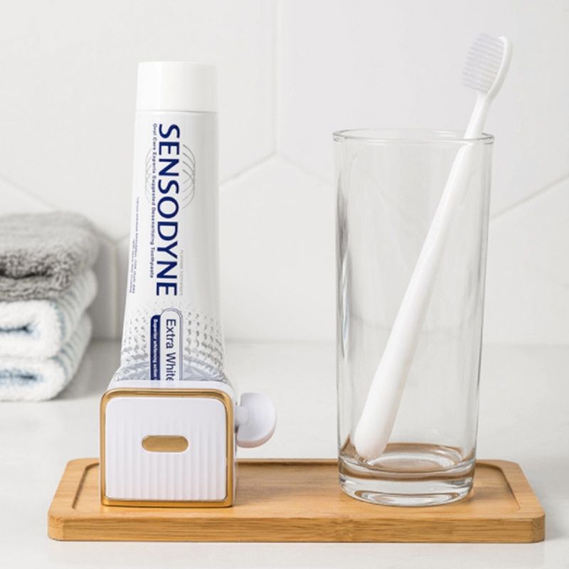 Toothpaste Squeezer For Bathroom Tooth Paste Tube Dispenser