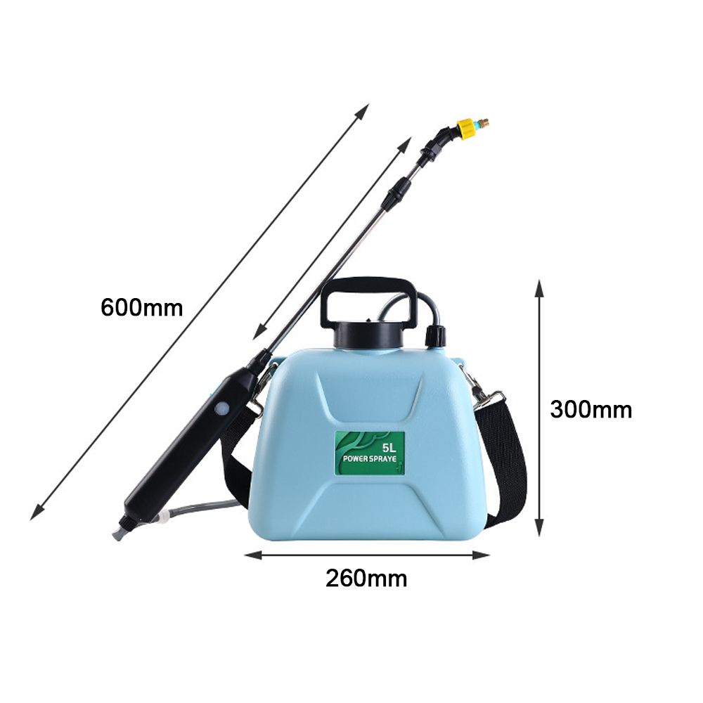 5L Rechargeable Shouldered Sprinkler Handheld Electric
