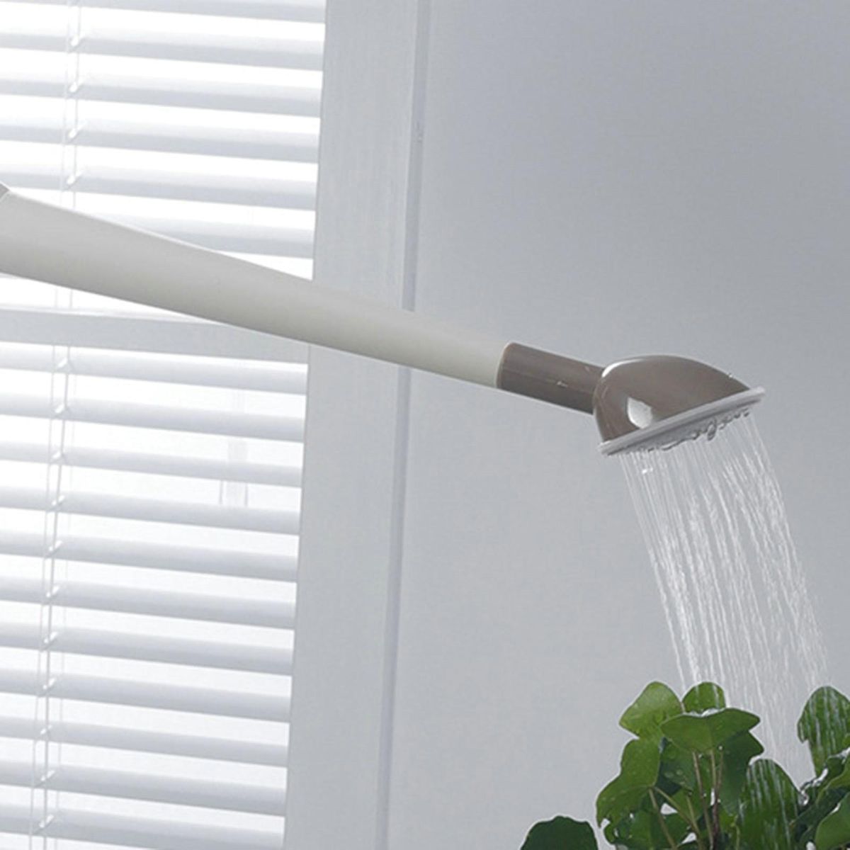 Indoor Plant Watering Pot with Detachable Long Spout 4.5l Ergonomic Beige