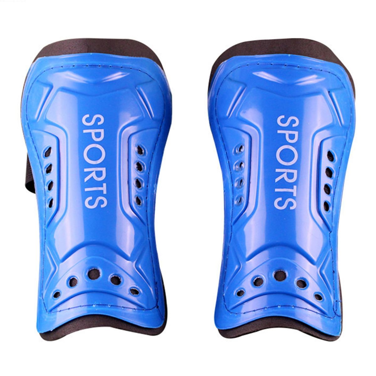 1 Pair Shin Guard Professional Shields Legging Shinguard Blue