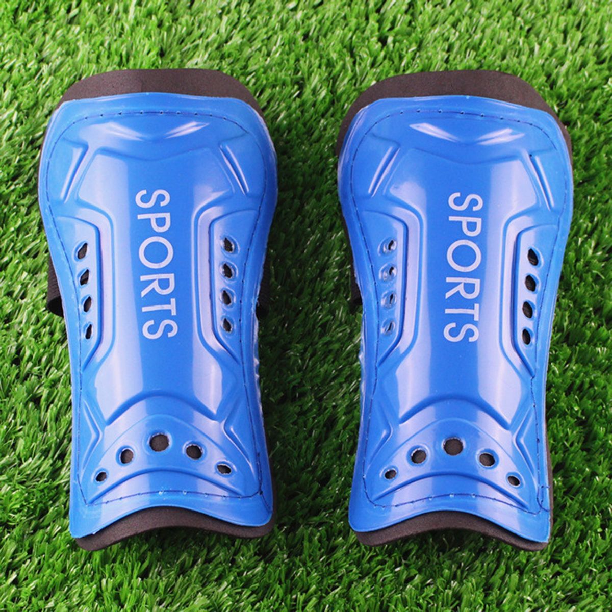 1 Pair Shin Guard Professional Shields Legging Shinguard Blue