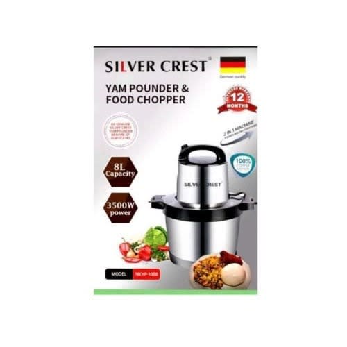 German Yam Pounder & Food Processor - 8l - 3500w