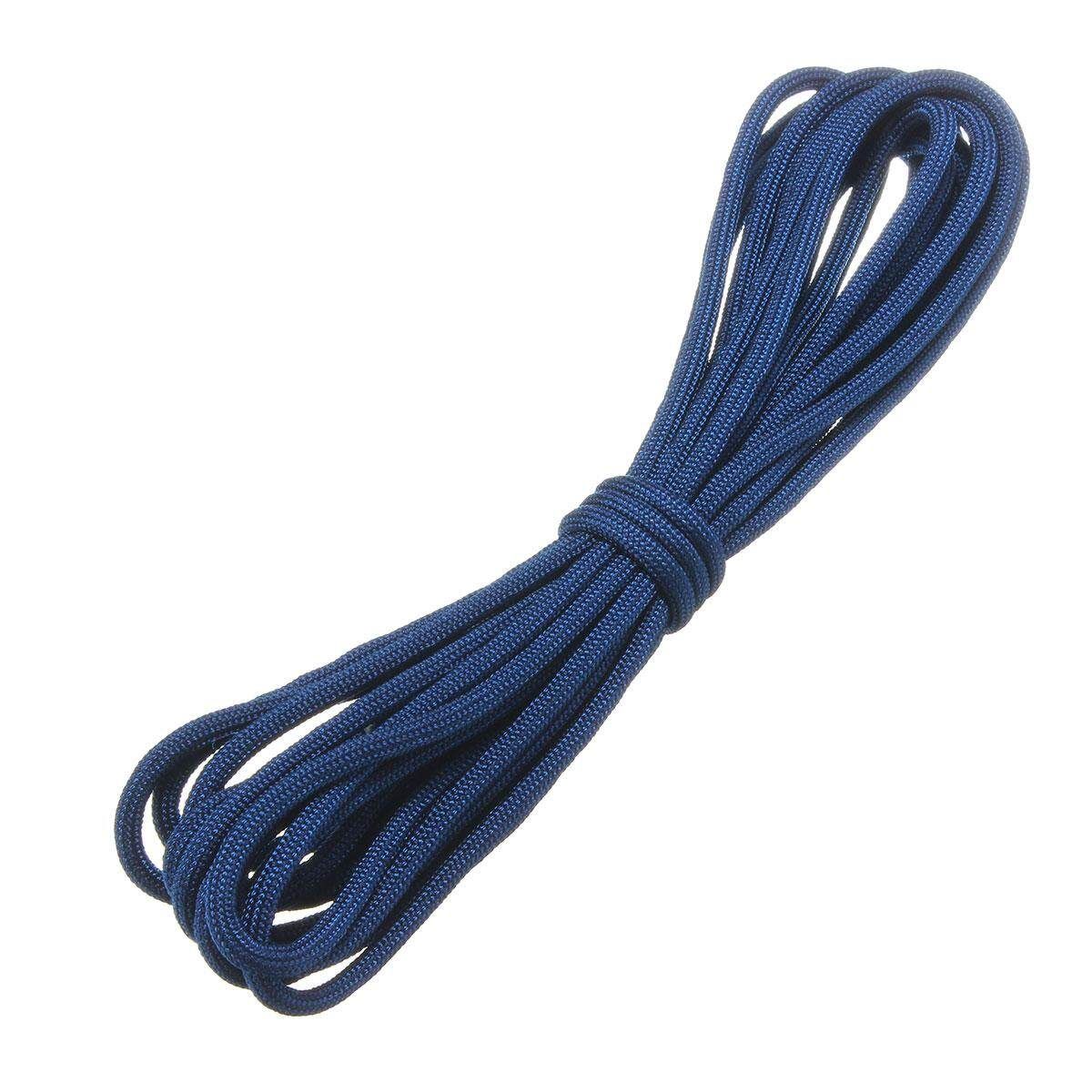 15FT 5meters 505 550 PARACORD 7 INNER STRANDS MIL SPEC TYPE III BUSHCRAFT SURVIVAL LANYARD Deep Blue 13deep Blue