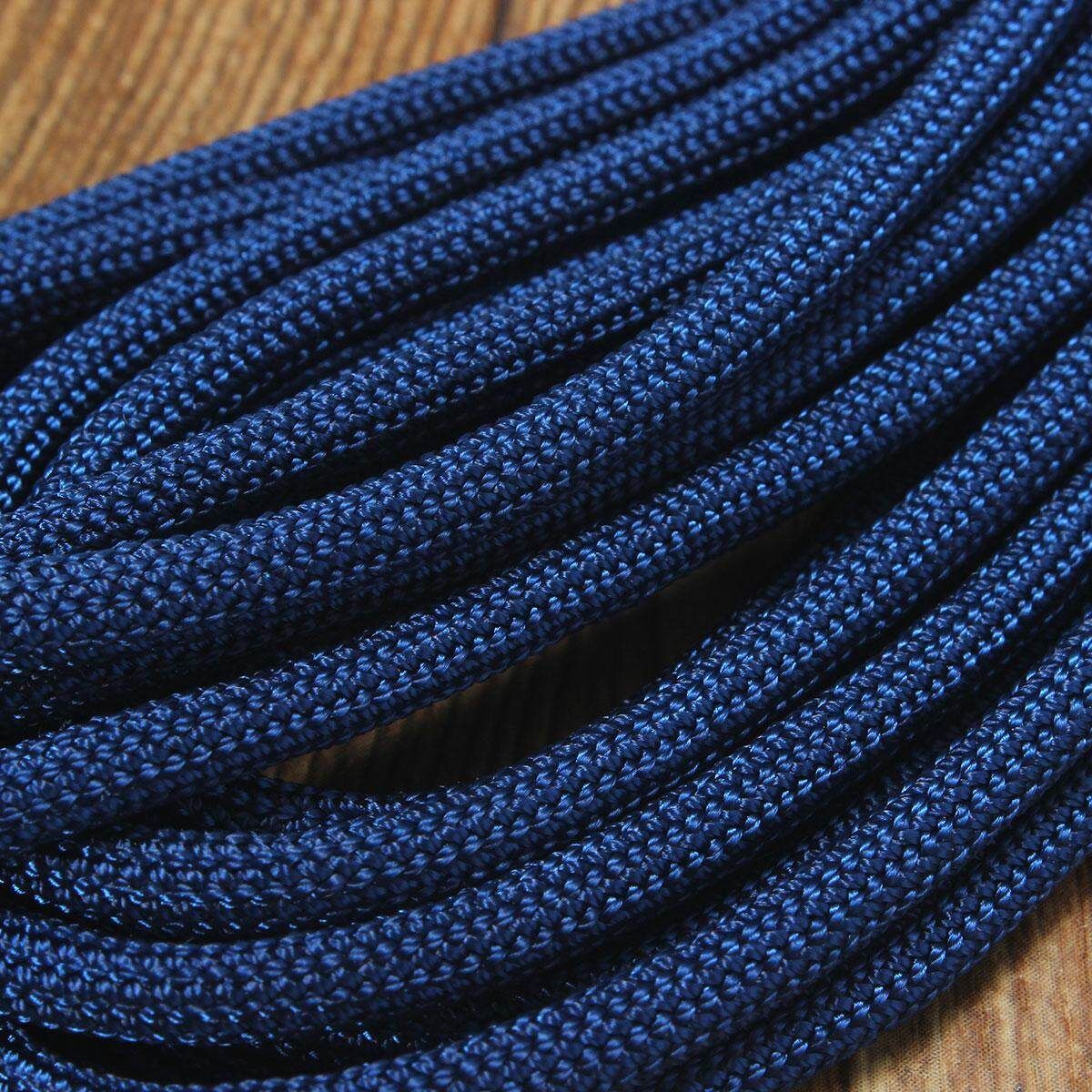 15FT 5meters 505 550 PARACORD 7 INNER STRANDS MIL SPEC TYPE III BUSHCRAFT SURVIVAL LANYARD Deep Blue 13deep Blue
