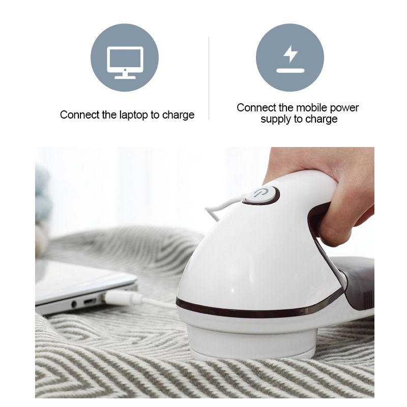 Electric Lint Remover Portable Fabric  USB Rechargeable Fuzz  Defuzzer Handheld Hair Ball Trimmer For Clothes Blanket IRO