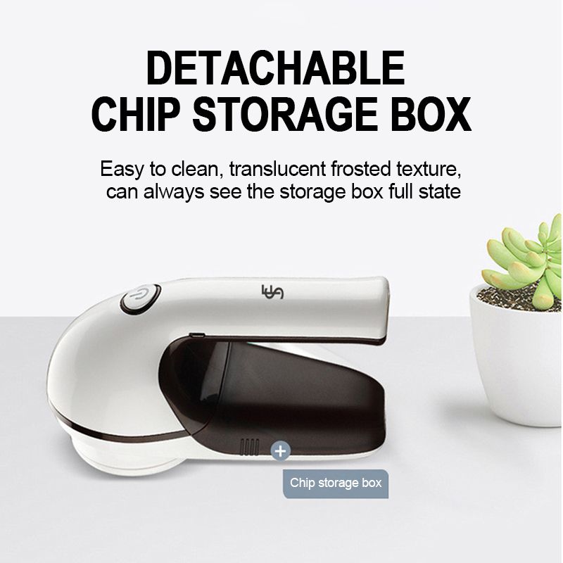 Electric Lint Remover Portable Fabric  USB Rechargeable Fuzz  Defuzzer Handheld Hair Ball Trimmer For Clothes Blanket IRO