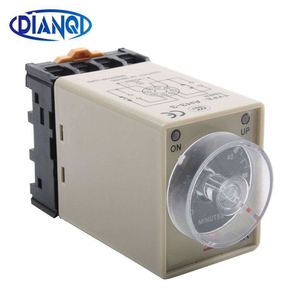 Ac 36v 110v 220v 380v Dc 24v Delay Timer Time Relay 0~60 Se