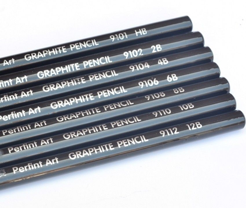 7 Pcs Woodless Graphite Pencil 12b 10b 8b 6b 4b 2b