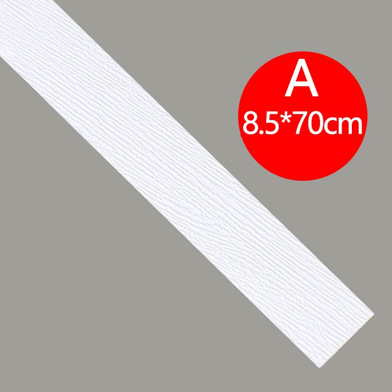 3D PVC Wall Edge Strip Stickers Self-adhesive Waterproof