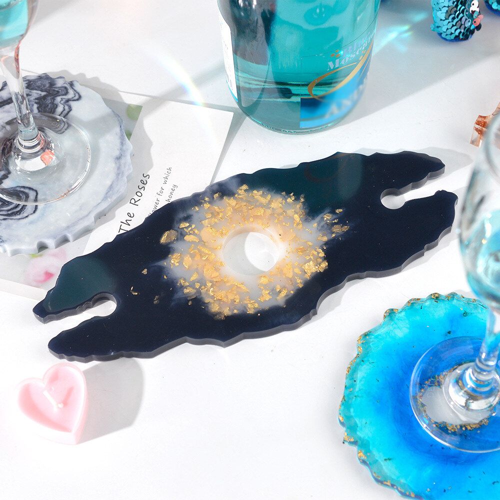 DIY Silicone Tray Crystal Epoxy Mold Crafting Resin Casting Cup Epoxy Mould Craft