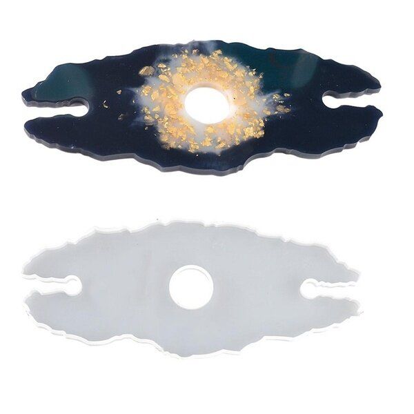 DIY Silicone Tray Crystal Epoxy Mold Crafting Resin Casting Cup Epoxy Mould Craft