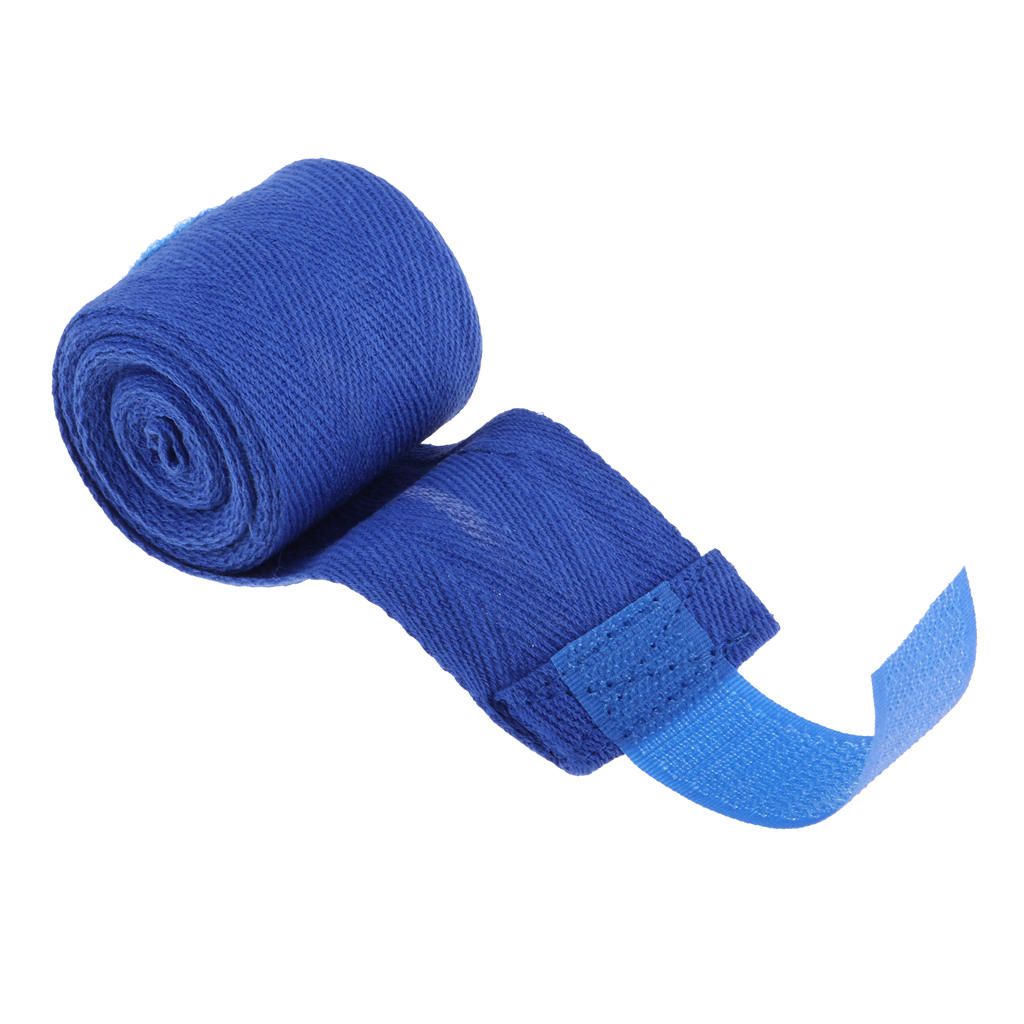 2.5M MMA Fist Protective Bandages Elastic Boxing Outdoor Sports Blue