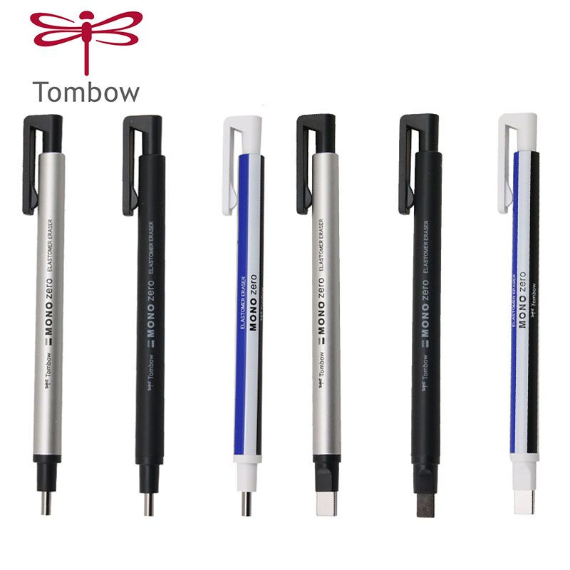 1pcs Japanese Tombow Mono Zero Pen-shaped Push Era