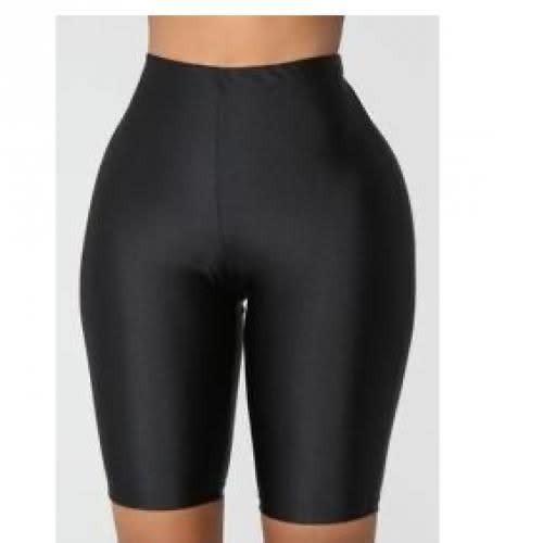 Black Biker Short