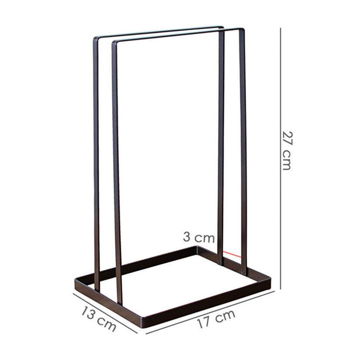 Smart Design Clothes Hanger Stacker Iron Holder Storage Organizer Rack