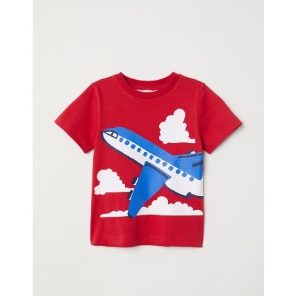 T-shirt With Printed Motif