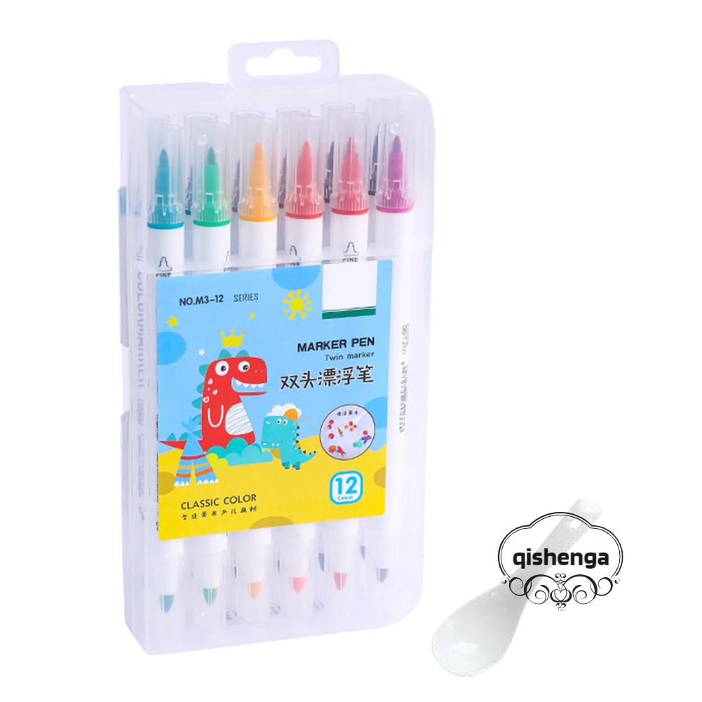 Double-ended Water Floating Pen Colorful Water Painting Pen