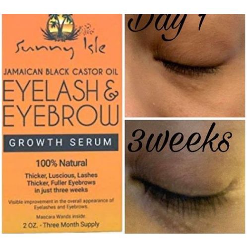 Jamaican Black Castor Eyelash & Eyebrow Growth Serum, 2Oz