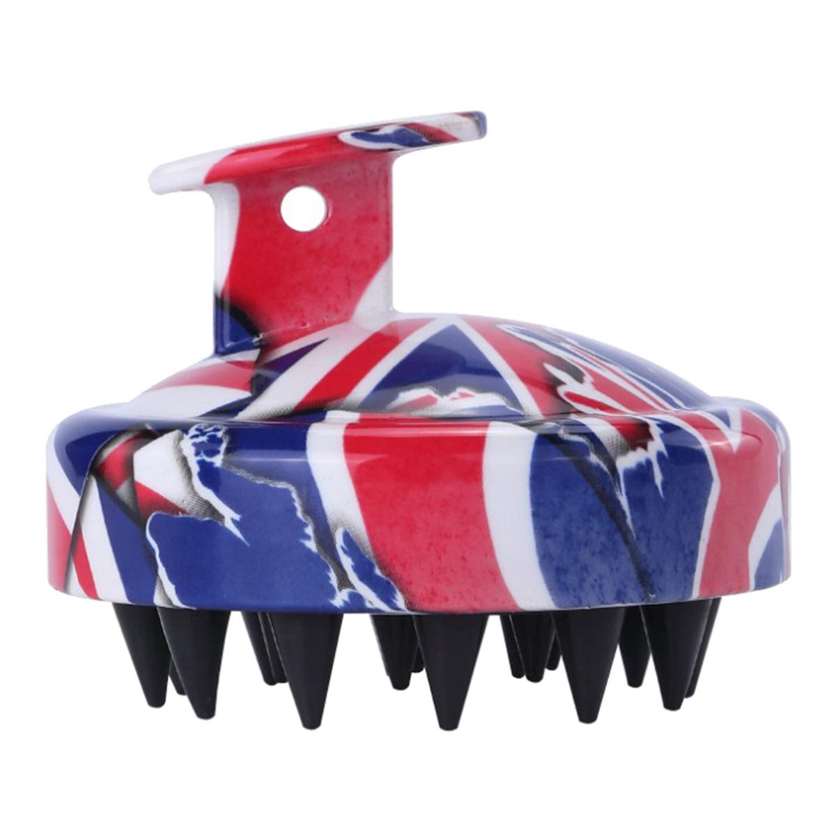 Head Hair Scalp Scrubber Massager Shampoo Brush Flag
