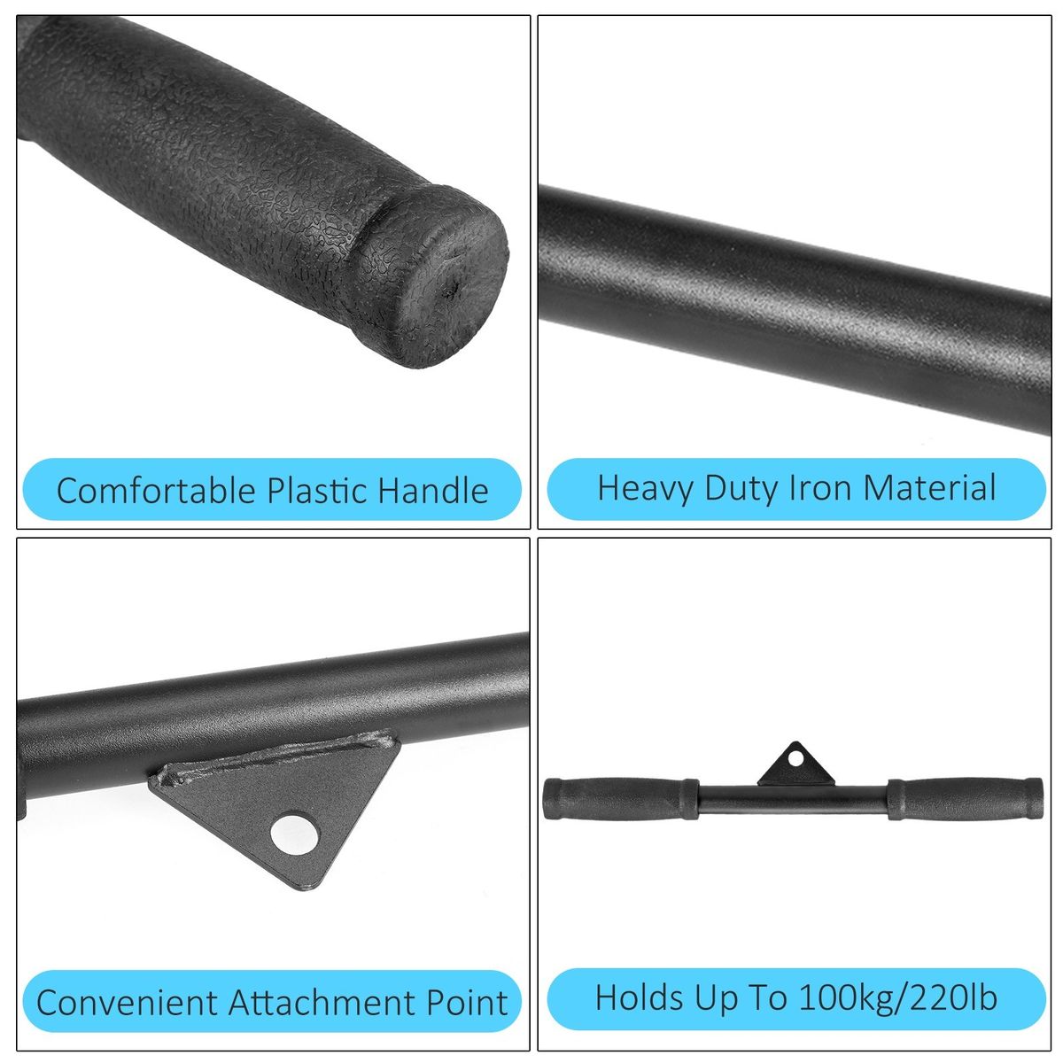 Straight Bar Pull Down Bar Cable Attachments Accessories For